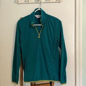 Teal Orvis Micro-Grid Fleece